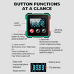 Magnetic Digital Angle Finder with Electronic Laser