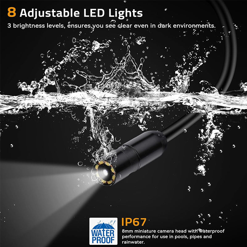 HD Portable Automotive Inspection Endoscope