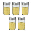 Glass Spice Jars Set