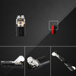 Double-wire Push-in Connector with Locking Buckle