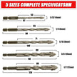 Four Blade Serrated Eccentric Drill