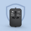 Universal Travel Adapter with Dual USB Ports